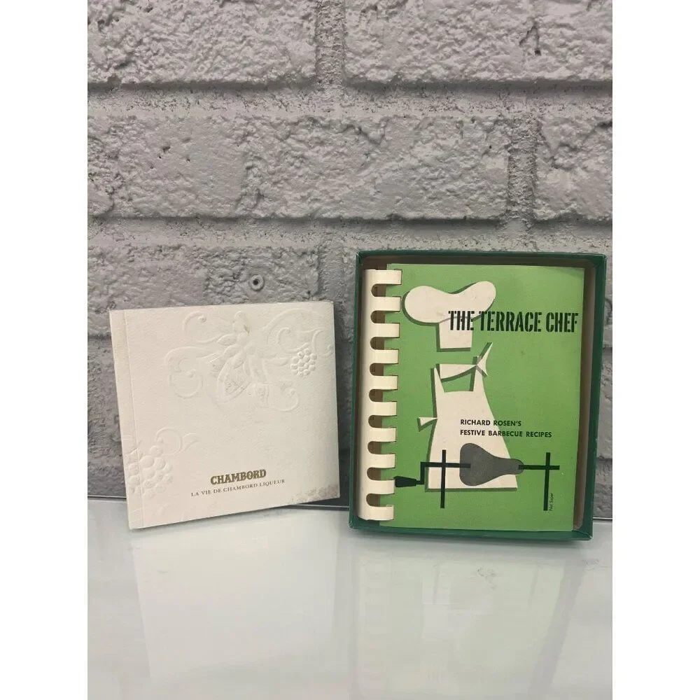 Vintage The Terrance chef Richard Rosen Festival Barbecue Recipes